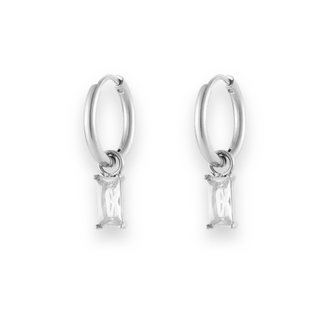 Earrings ''Cube'' 925er Sterling Silver